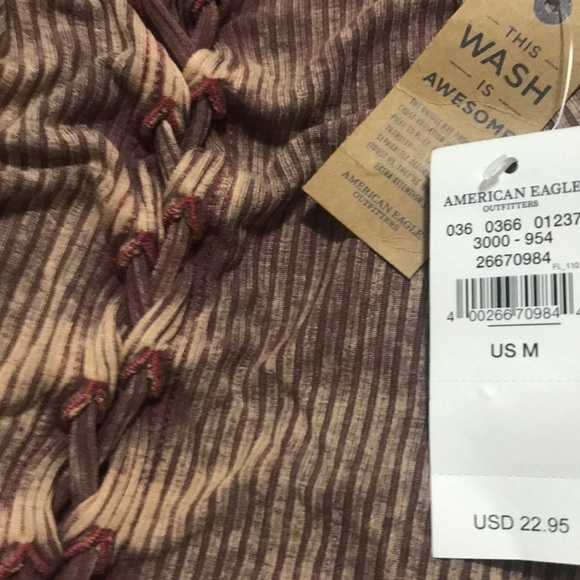 Maroon Distressed Tank - Picture 2 of 2